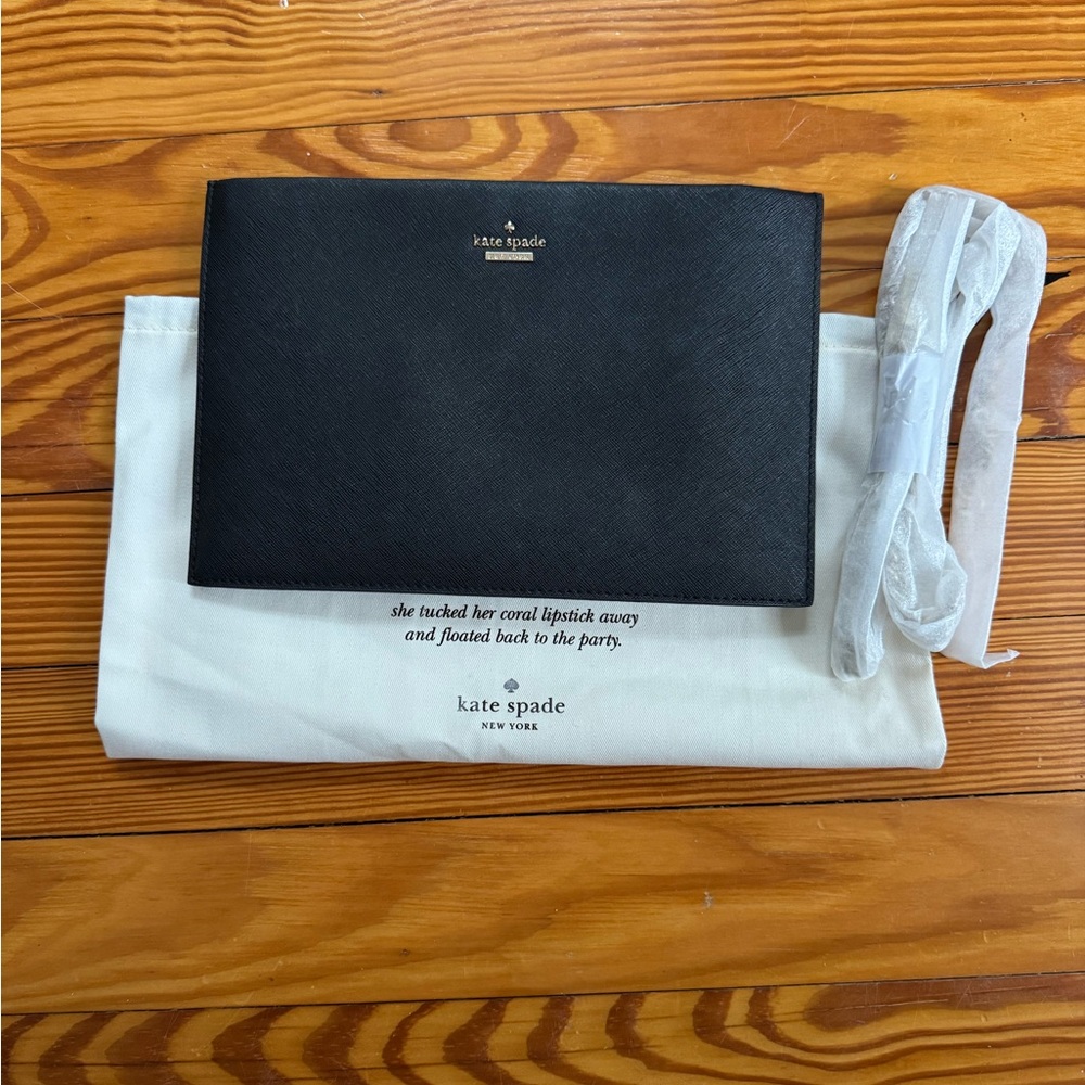 Kate Spade Black Clutch